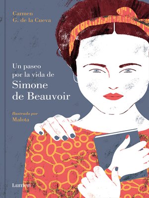 cover image of Un paseo por la vida de Simone de Beauvoir